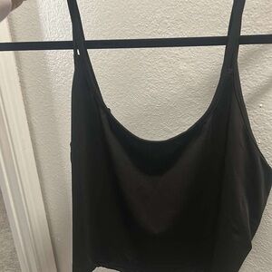 Black Spaghetti Strap Tank Top